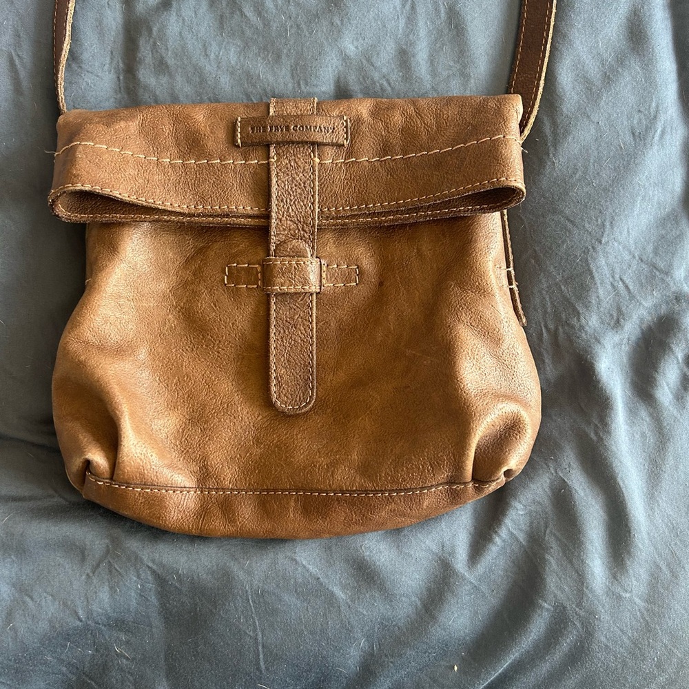 Frye Brown Leather Crossbody Shoulder Bag